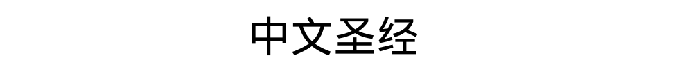 中文圣经